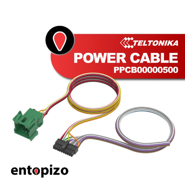 Câble d'alimentation de la série FMx6 avec connecteur FMS spécial pour le transport lourd (PPCB00000500)