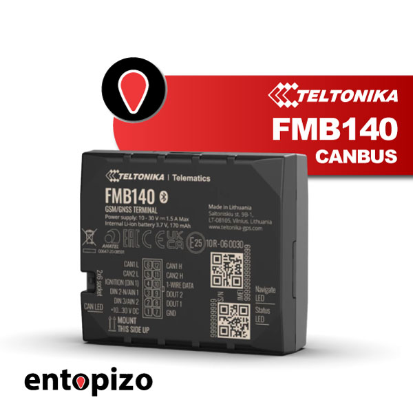 Teltonika FMB140 avec CanBUS | Traceur GPS 2G
