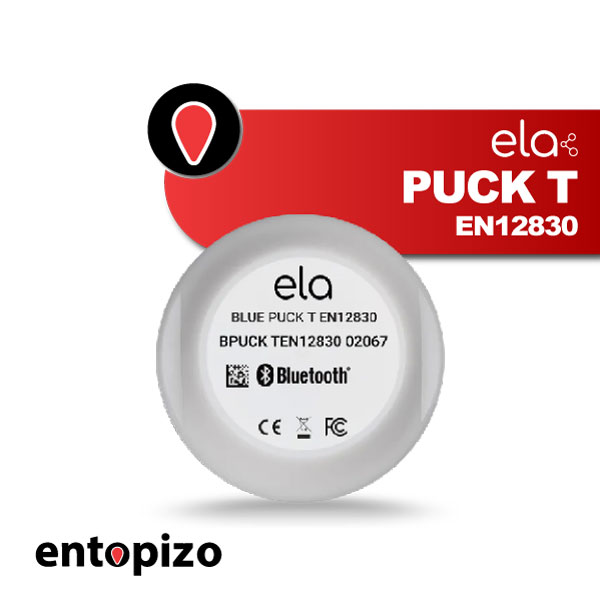 Capteur de température ELA BLUE PUCK T EN12830 Bluetooth