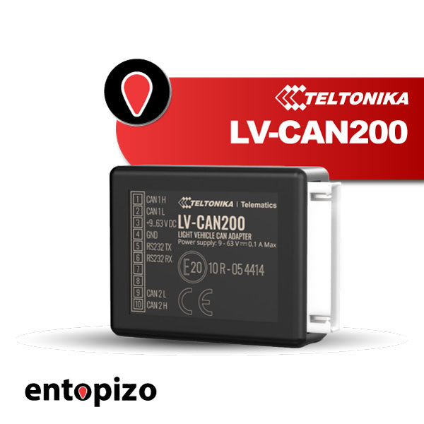 Adaptateur CAN pour véhicules légers Teltonika LV-CAN200