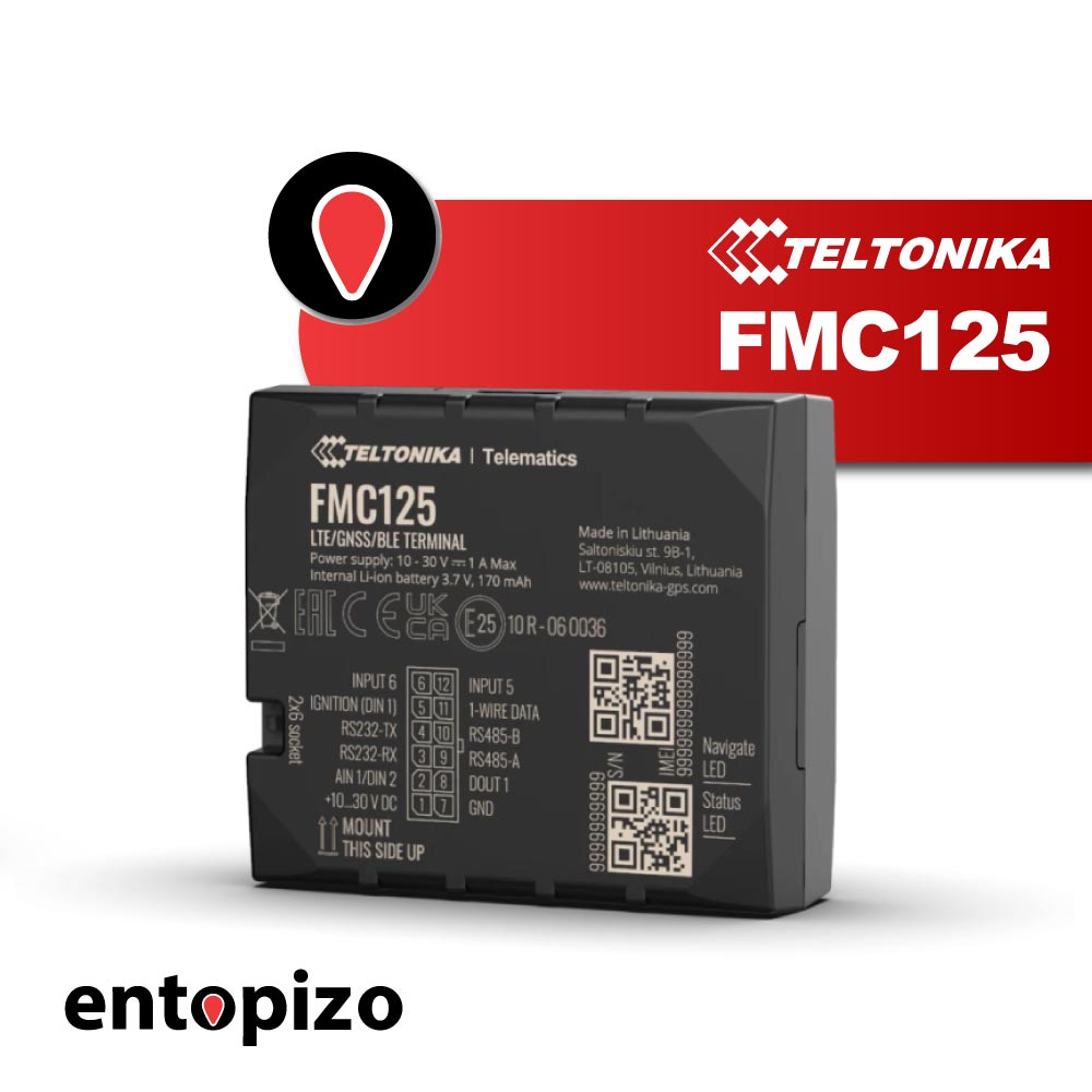 Teltonika FMC125 | Traceur GPS compatible avec caméra