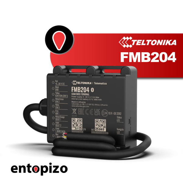 Teltonika FMB204 | GPS Tracker trottinettes et bateaux