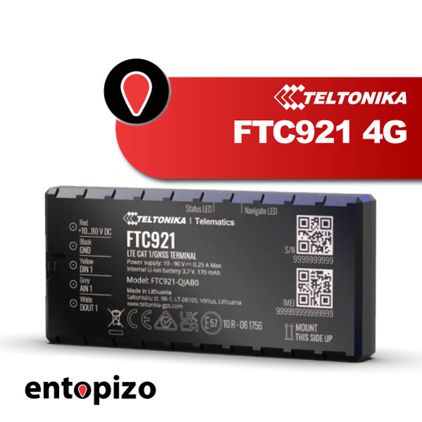 Teltonika FTC921 4G | GPS tracker haute précision