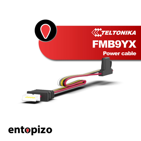 Teltonika FMx9yx Câble d'alimentation avec boîte à fusibles (PGWS00007010)