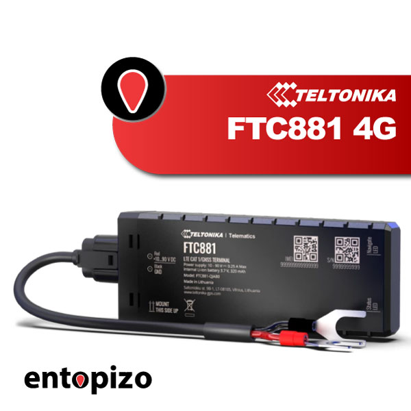 Teltonika FTC881 4G | GPS tracker « High Voltage Easy »