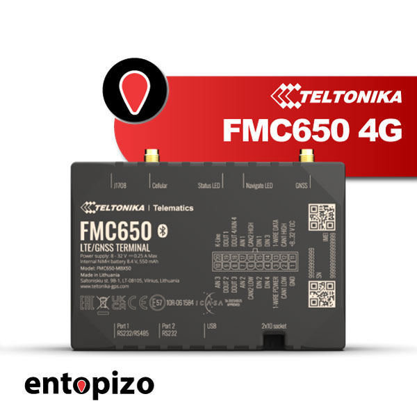 Teltonika FMC650 4G | Traceur GPS pour camions de fret