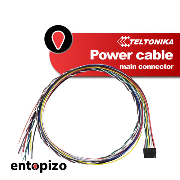 TELTONIKA Câble d'alimentation connecteur principal pour FMB140 (PPCB00000480)