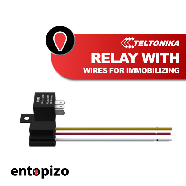 RELAIS TELTONIKA AVEC FILS POUR IMMOBILISATION (PPEX00003260)