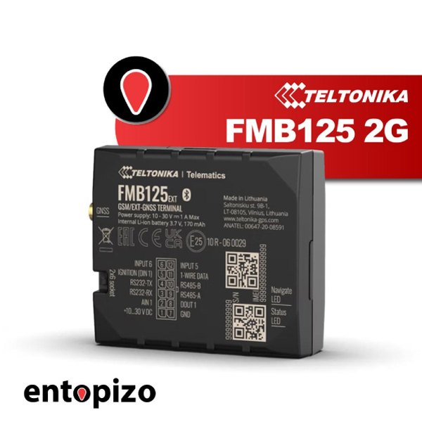 Teltonika FMB125 2G | GPS Tracker compatible GPS Tracker une caméra